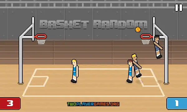 Basket Random Unblocked – Play Free in Browser Basket Random ragdoll character with arm extended mid-shot toward the basketball hoop