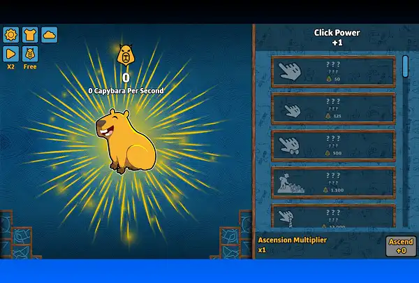 Capybara Clicker Unblocked - Play Free in Browser Capybara Clicker Unblocked - Play Free in Browser