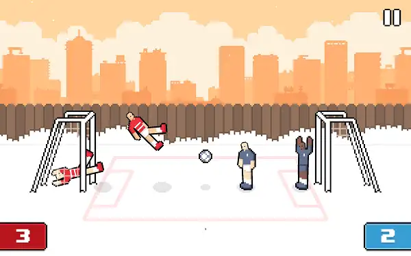 Soccer Random Unblocked - Play Free in Browser Soccer Random Unblocked random outfits and environment showing Snow