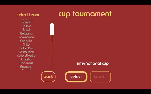 Super Liquid Soccer Unblocked - Play Free in Browser Super Liquid Soccer team selection screen showing 60 national teams
